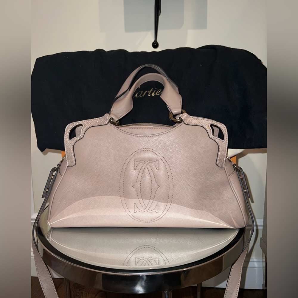 Must De Cartier Marcello Beige Leather